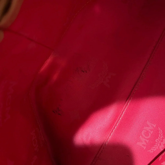 MCM Top-Zip Visetos 2-Way Bag - Picture 12 of 16